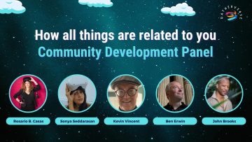 How all things are related to you – Community Development Panel