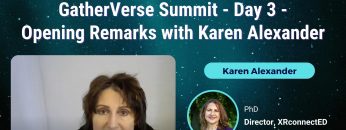 GatherVerse Summit – Day 3 – Opening Remarks with Karen Alexander