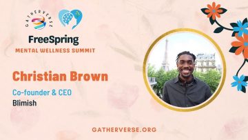 A Generation’s Cry for Wellness – Christian Brown