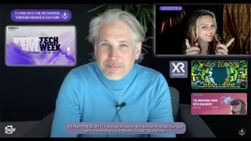 BENJAMIN DE WIT at FLYING INTO THE METAVERSE THROUGH BOOKS & CULTURE VR Days-Immersive Tech Europe
