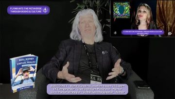 BOB COONEY at FLYING INTO THE METAVERSE THROUGH BOOKS & CULTURE –  The President of the Metaverse