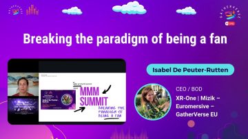 Breaking the paradigm of being a fan – Isabel De Peuter-Rutten