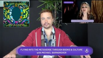 MICHAEL BARNGROVER at FLYING INTO THE METAVERSE THROUGH BOOKS & CULTURE