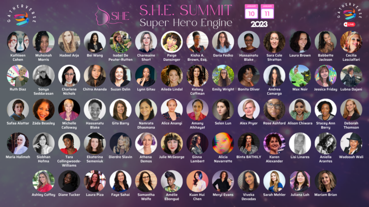 GatherVerse S.H.E. Summit – Super Hero Engine-Speakers