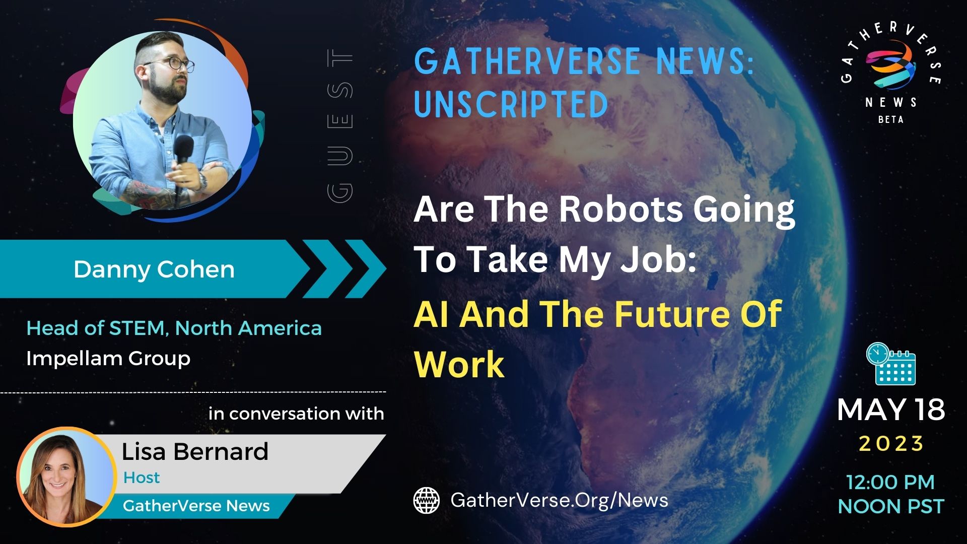 Danny Cohen-Are the Robots Going to Take My Job-AI and the Future of Work