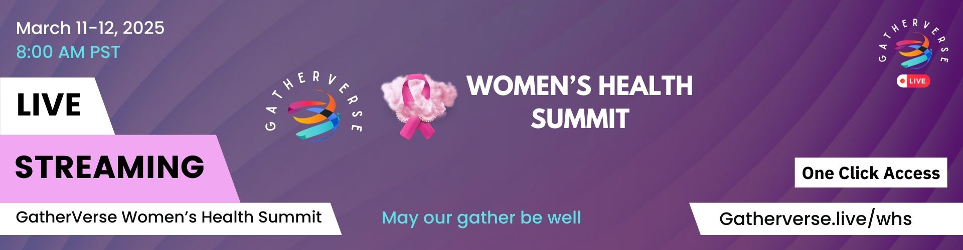 GatherVerse Women's Health Summit - Live